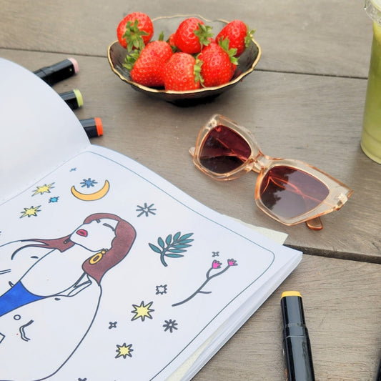 Cahier à colorier | Vol 1