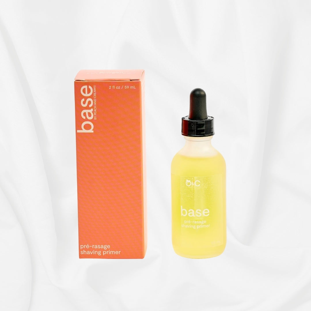 Base · Huile de pré rasage