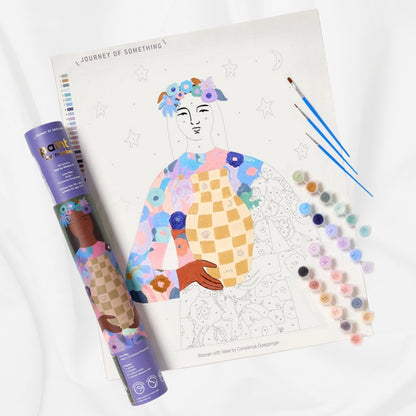 Peinture à numéro - Vase d'amour