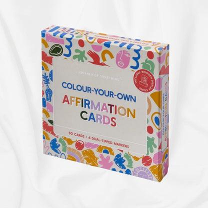 Affirmation cards to color