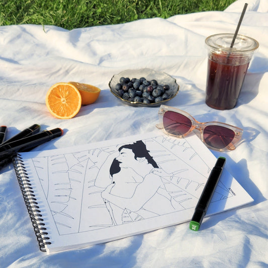 Cahier de coloriage sexu